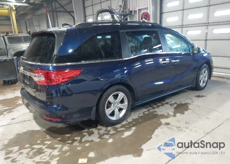 2019 Honda Odyssey Ex z USA, uszkodzony, nr VIN 5FNRL6H51KB126955